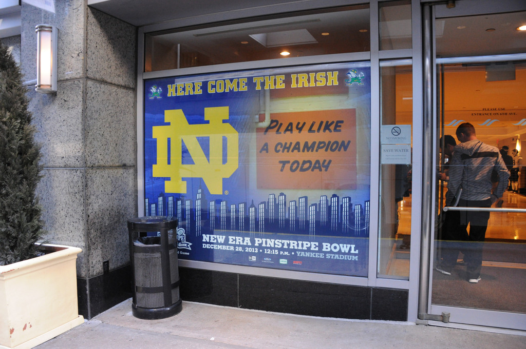 Tuesday at the Pinstripe Bowl