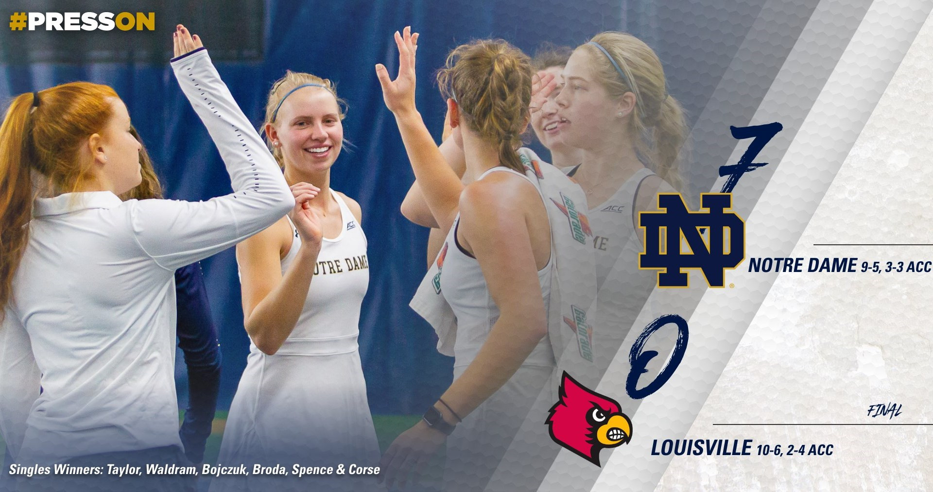 Irish Score Sweep Of Louisville Louisville Recap