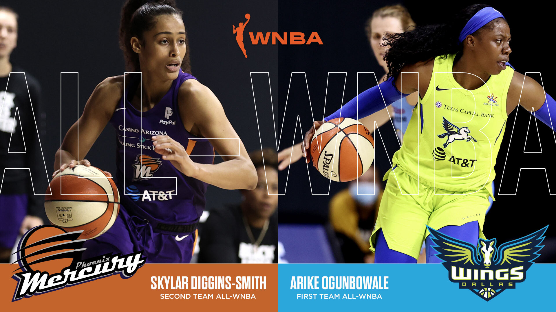 Ogunbowale, Diggins-Smith, Earn All-WNBA Honors Ogunbowale, Diggins-Smith, Earn All-WNBA Honors