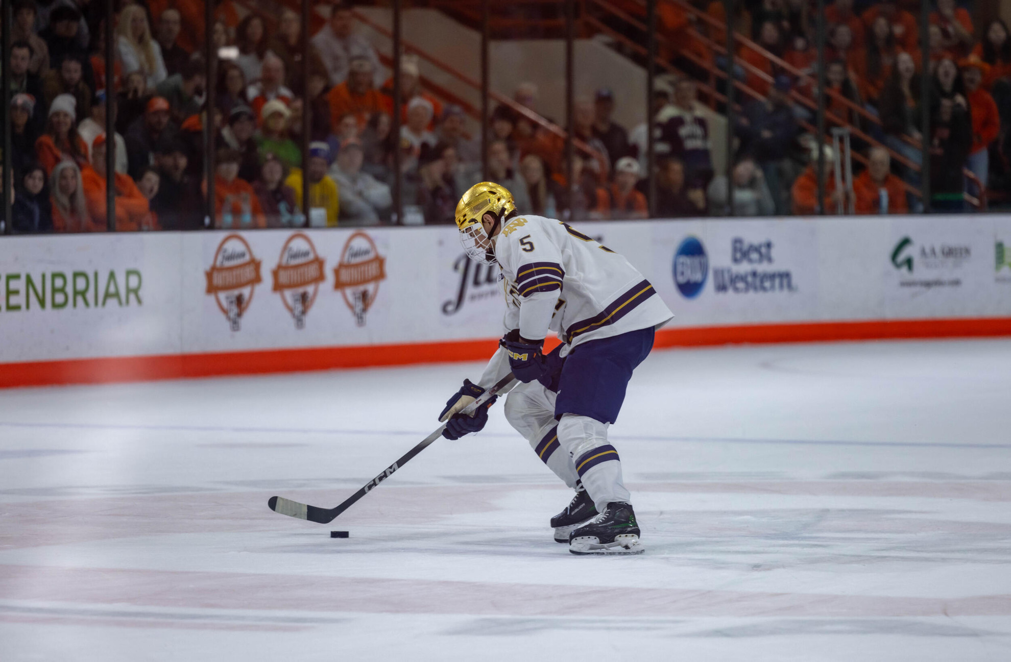 Irish Ground Falcons In 8-Round Shootout Irish Ground Falcons In 8-Round Shootout