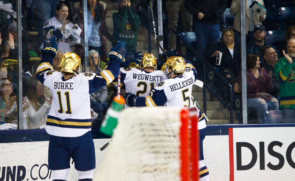 No. 1 Notre Dame Hockey vs. Penn State, Big Ten Tournament Semifinal