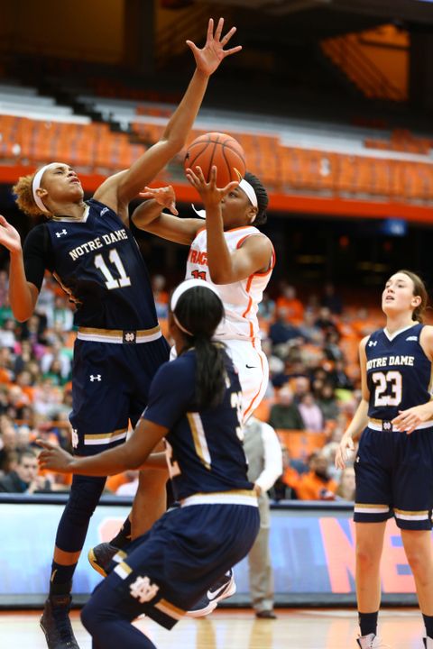 Notre Dame rookie forward Brianna Turner was named the ACC Player and Freshman of the Week on Monday, becoming the first Fighting Irish player in the program's 38-year history to sweep both honors in the same week in any of Notre Dame's four league memberships.