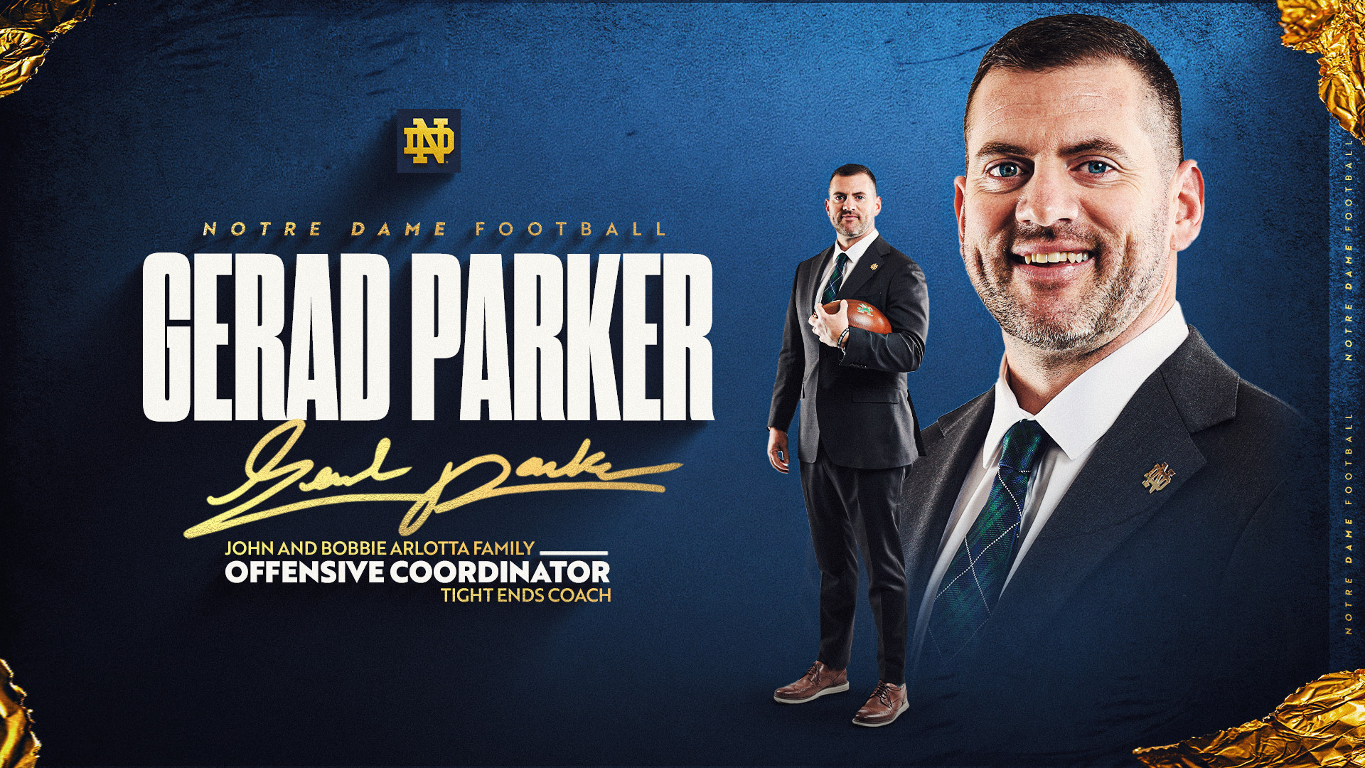 Gerad Parker Promoted To Offensive Coordinator Gerad Parker Promoted To Offensive Coordinator