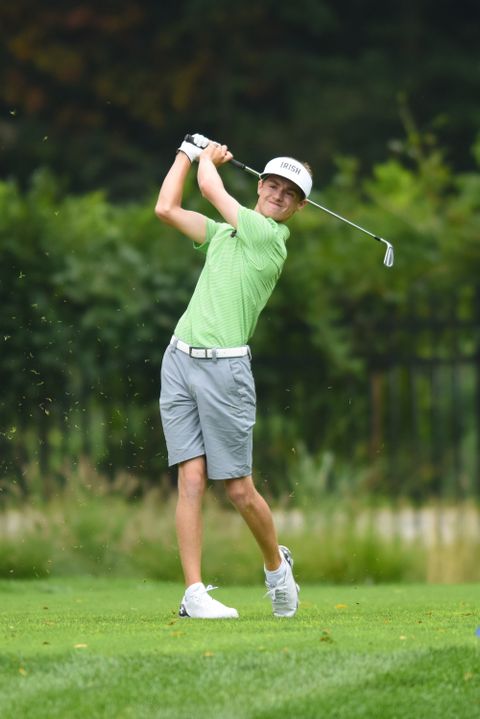 Ben Albin led the Irish with a two-under par 70 in Sunday's tournament play.