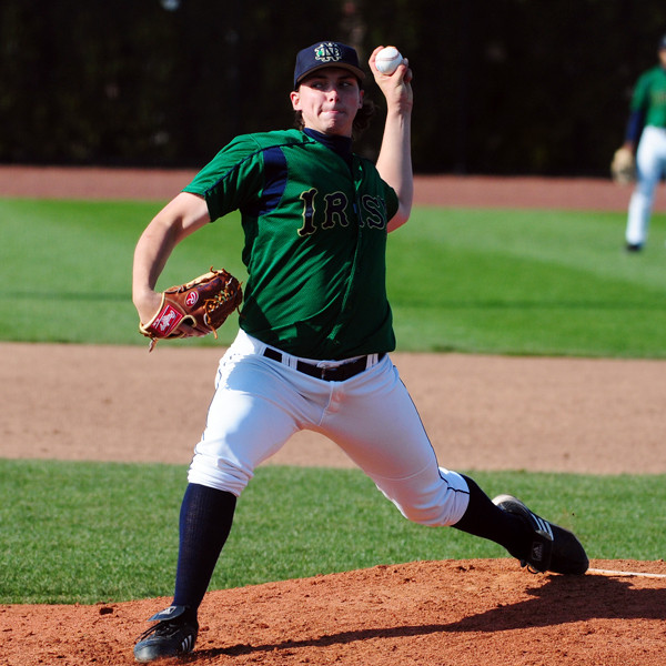 Irish Baseball Splits Doubleheader Against Michigan