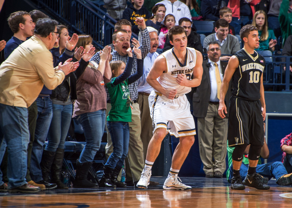 No. 10 Men's Basketball vs. Wake Forest (USATSI)