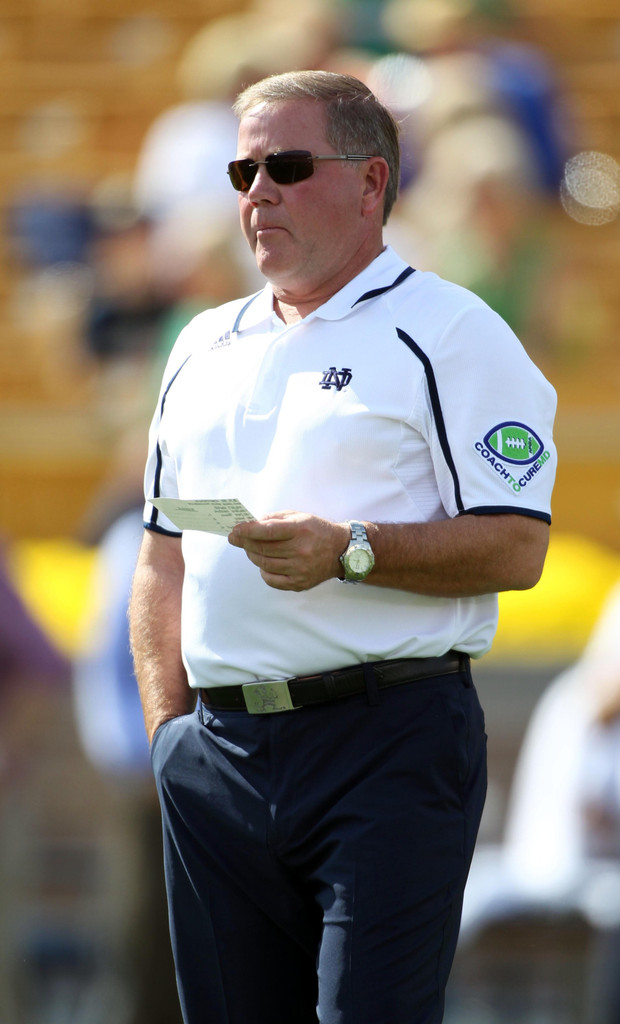 No. 22 Notre Dame vs. No. 14/12 Oklahoma (USATSI)