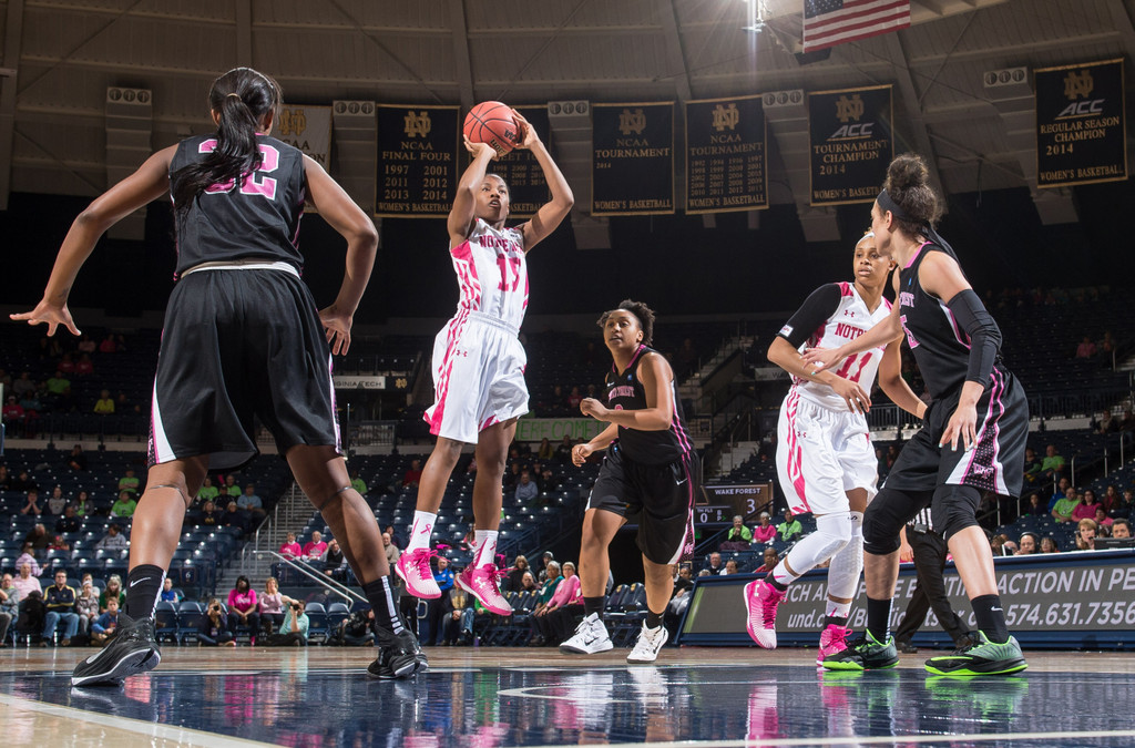 No. 4 Women's Basketball vs. Wake Forest (USATSI)