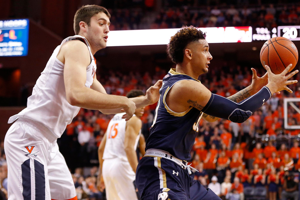 No 5. UVA 77, Notre Dame 66