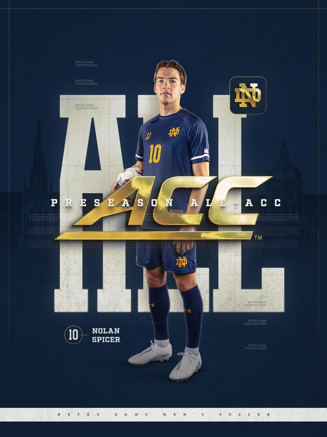 Spicer Named To Preseason All-ACC Team Spicer Named To Preseason All-ACC Team