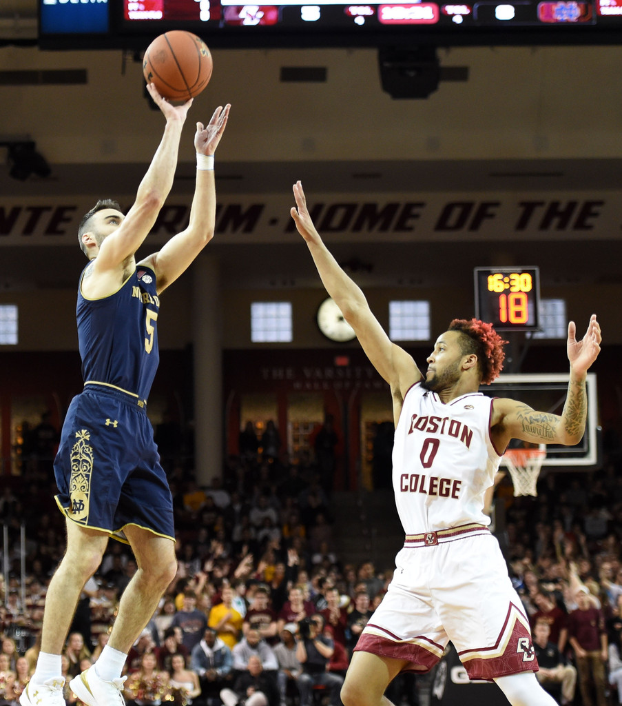 Notre Dame vs. Boston College (USATSI)