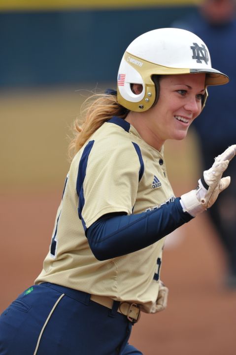 Cassidy Whidden picked up her second RBI of the weekend Sunday at DePaul