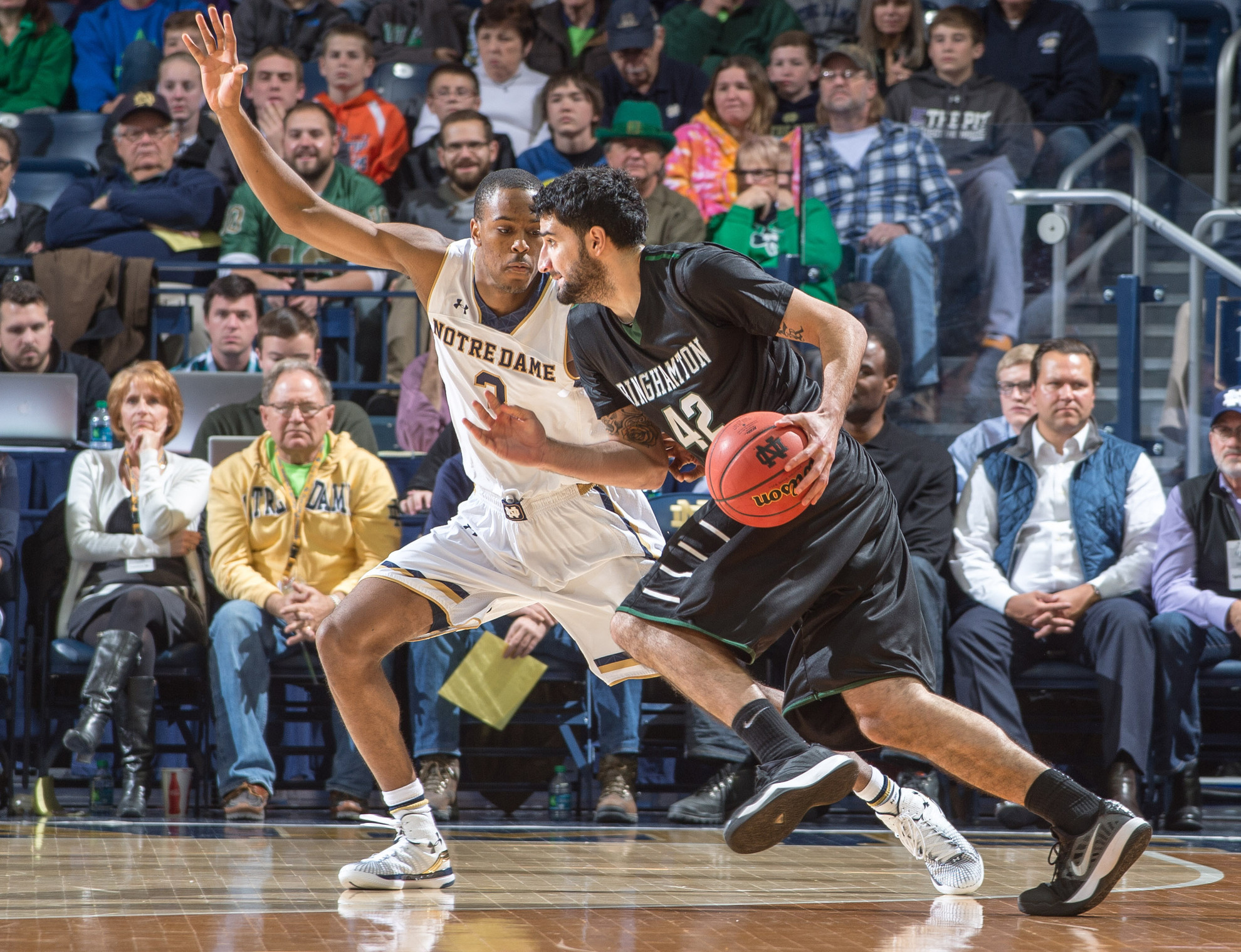 IRISH EXTRA: Beachem Embraces Upsized Role V.J. Beachem is averaging 11.7 points in Notre Dame's first three games.