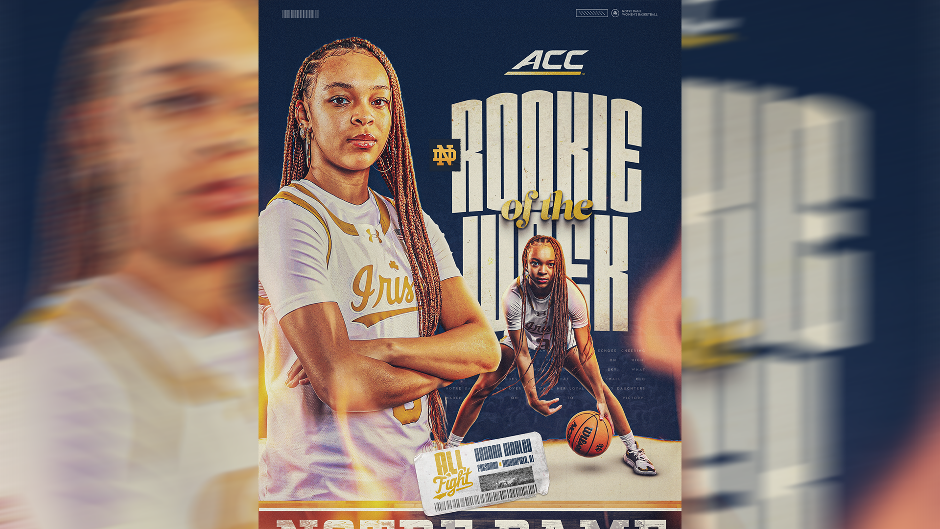 Hidalgo Wins Third Straight ACC Rookie of the Week Award Hidalgo Wins Third Straight ACC Rookie of the Week Award