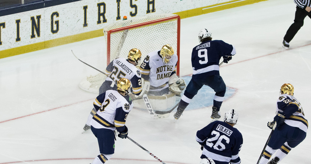 No. 1 Notre Dame Hockey vs. Penn State, Big Ten Tournament Semifinal