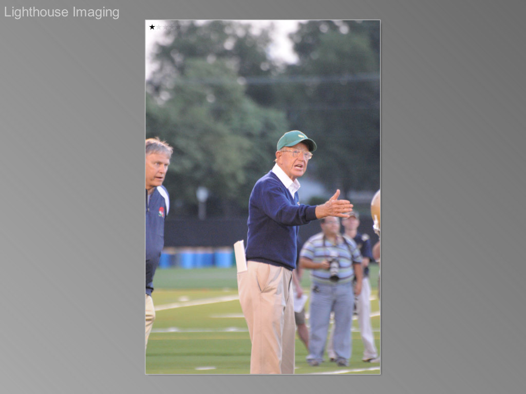 Notre Dame Football Legends Training Camp: Day 2 Coach Holtz will be enshrined in the College Football Hall of Fame on Saturday afternoon.