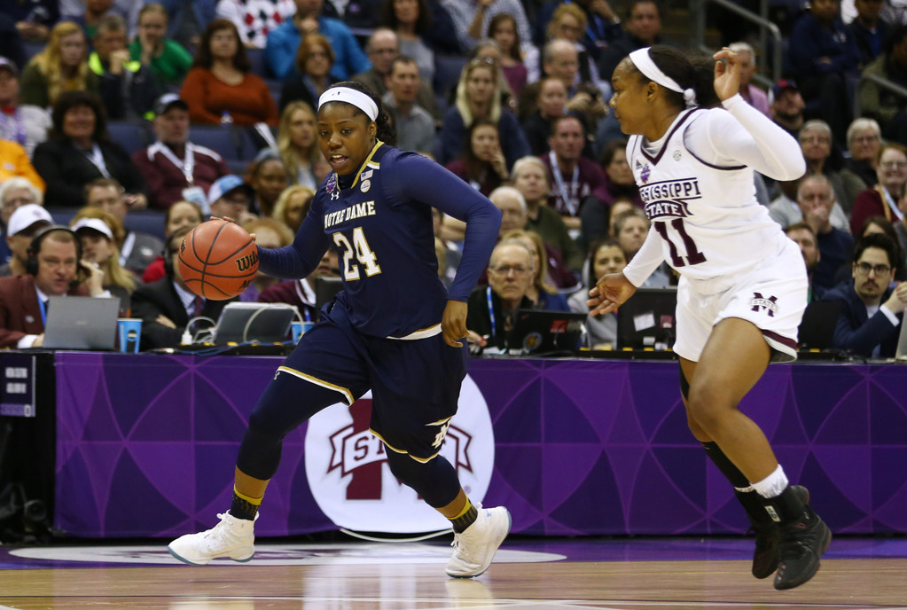 NCAA National Championship: ND WBB 61, Mississippi State 58 (USATSI)