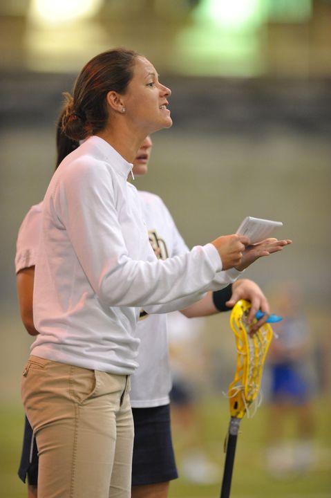 After five years as an assistant coach at Notre Dame, Kateri Linville has been named head coach at the University of Delaware.