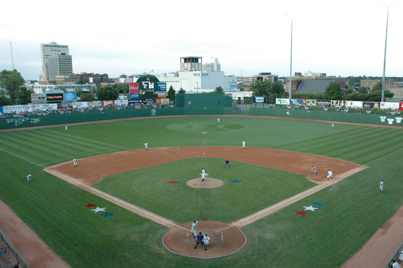 Battle of the Bend Baseball Game Coveski Stadium.