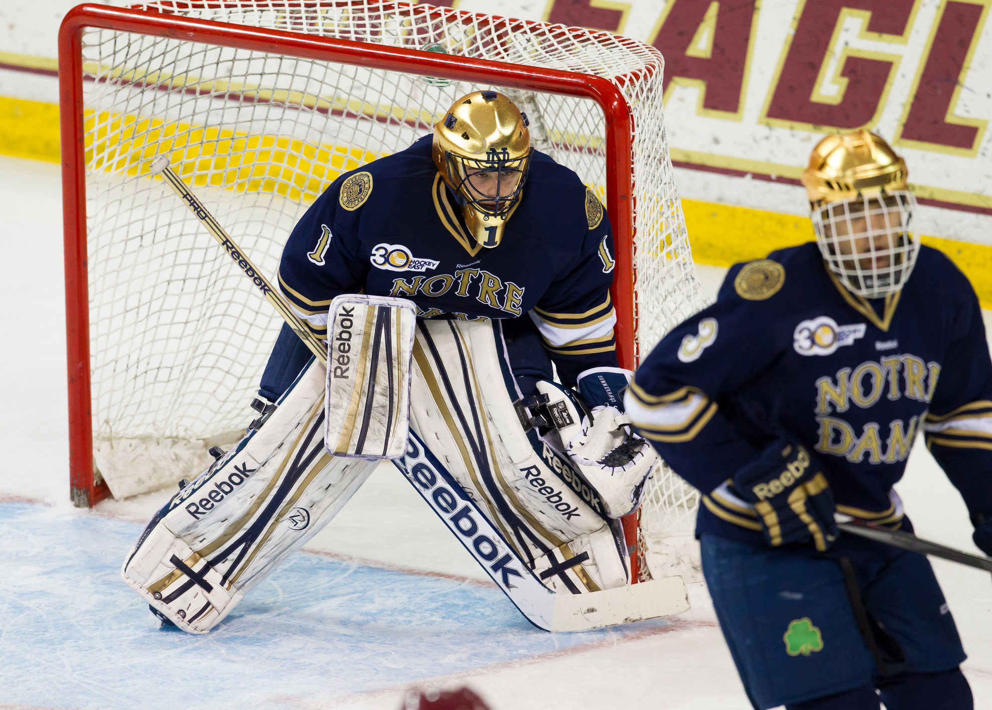 Steven Summerhays Named Hockey’s Most Valuable Player At 2014 Awards Banquet 475821039RG0757_ND_BC