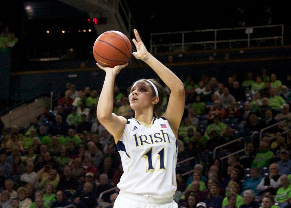 Senior forward/tri-captain Natalie Achonwa will lead her No. 5/6 Notre Dame squad into her home province of Ontario, as the Fighting Irish take on Duquesne at 2 p.m. (ET) Sunday inside the sold-out Mattamy Athletic Centre in Toronto.