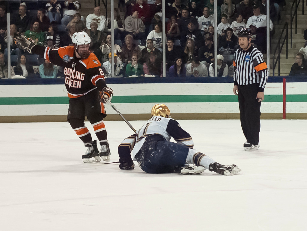 03-15-2013 Notre Dame Men's Ice Hockey vs Bowling Green
