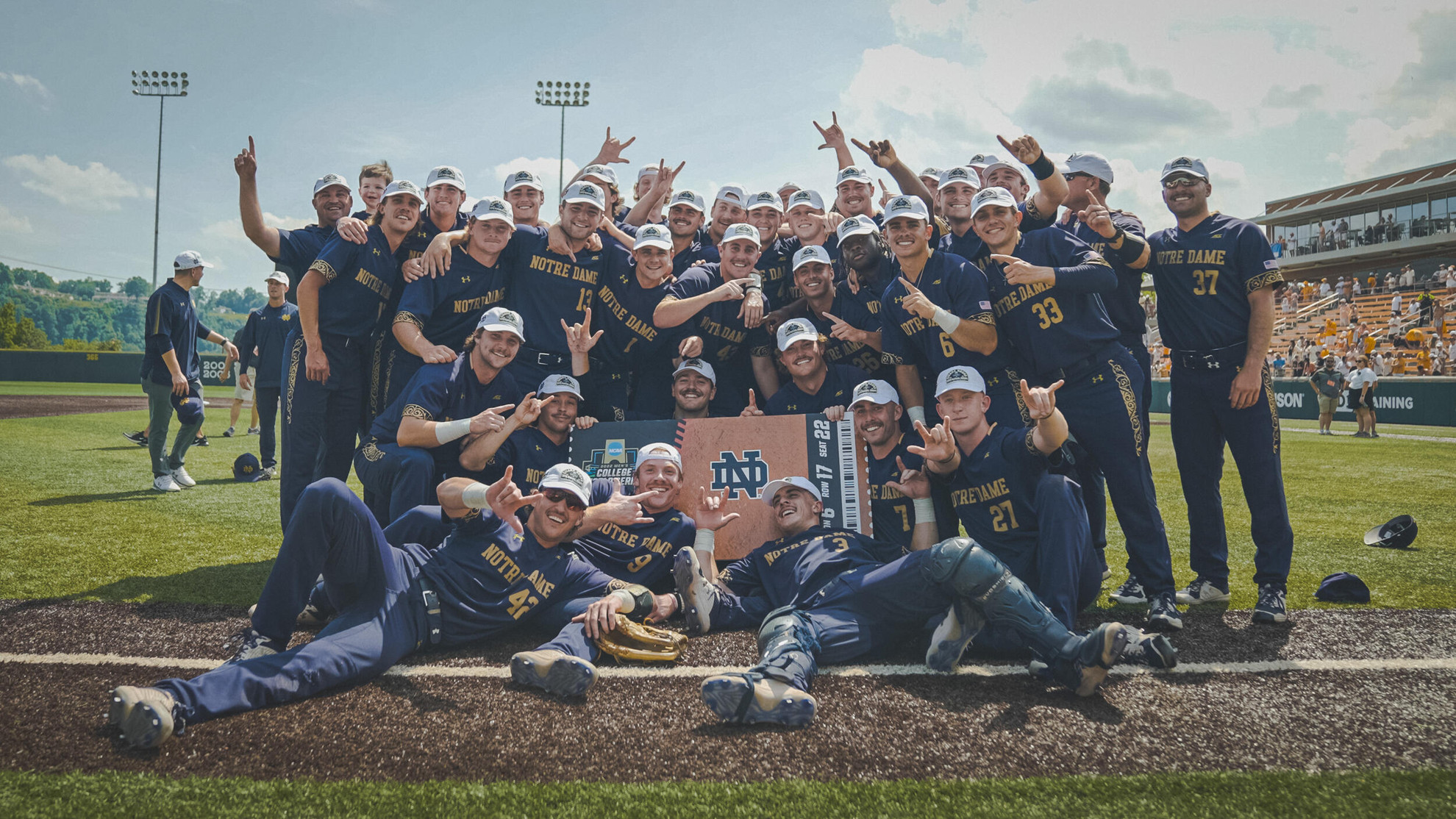 Omaha Bound: Irish Top #1 Tennessee In Super Regionals Omaha Bound: Irish Top #1 Tennessee In Super Regionals