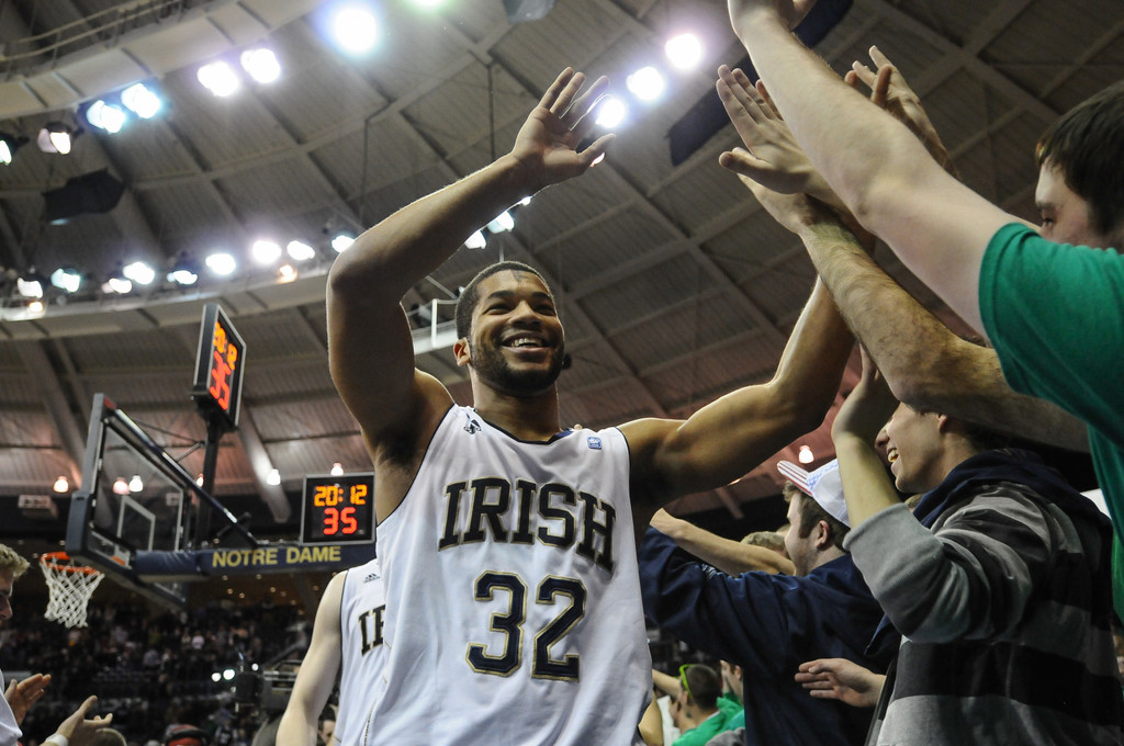 Notre Dame Men's Basketball vs West Virginia on February 22nd, 2011