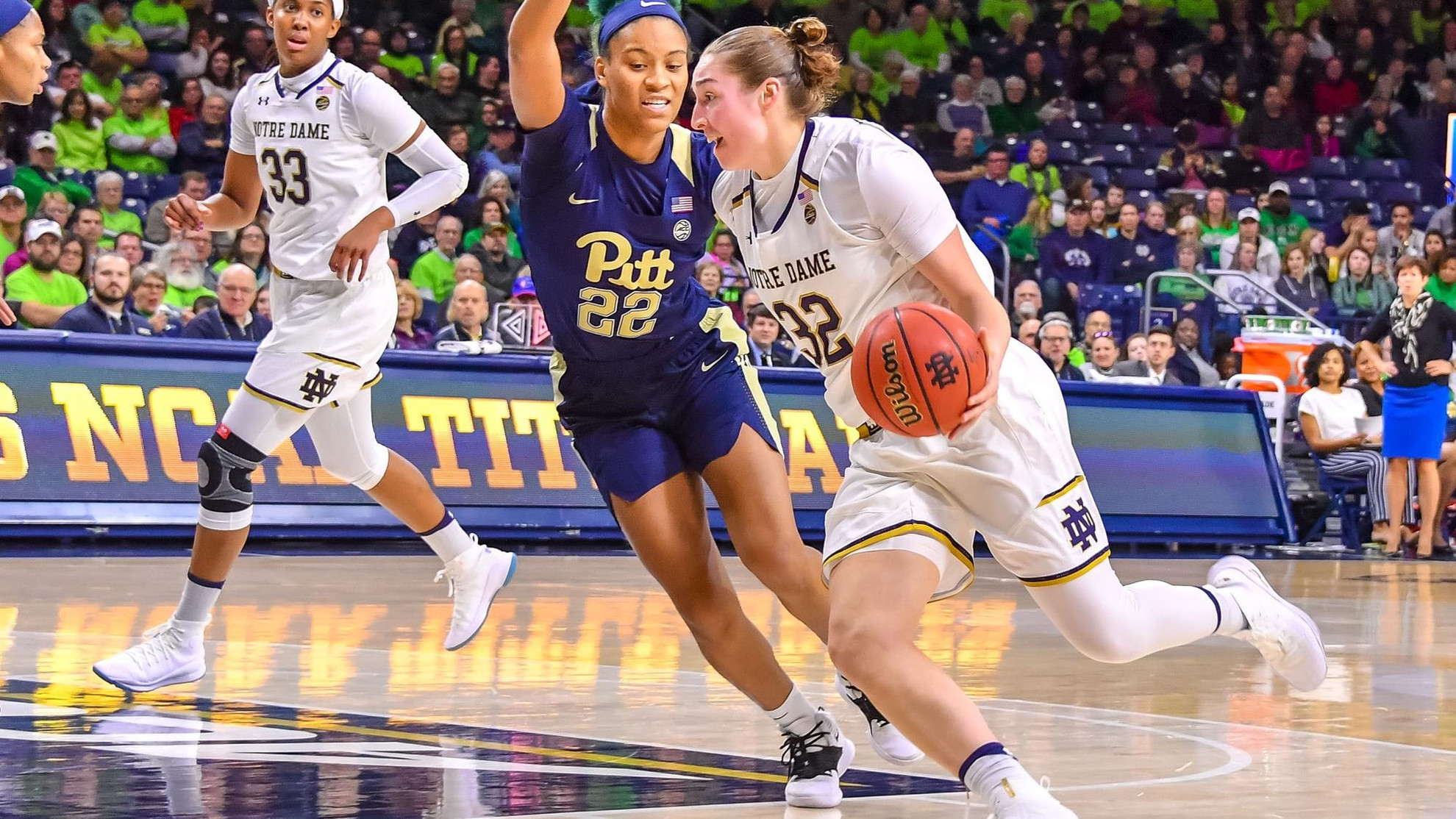 No. 2 Irish Spread the Wealth in 76-55 Win over Georgia Tech Shepard
