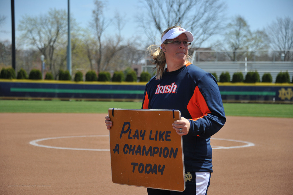2014 Notre Dame Strikeout Cancer Doubleheader