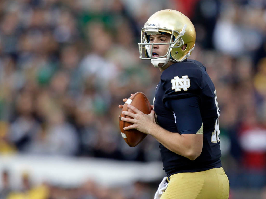 No. 5 Notre Dame Remains Unbeaten, Topping BYU 17-14 (AP)