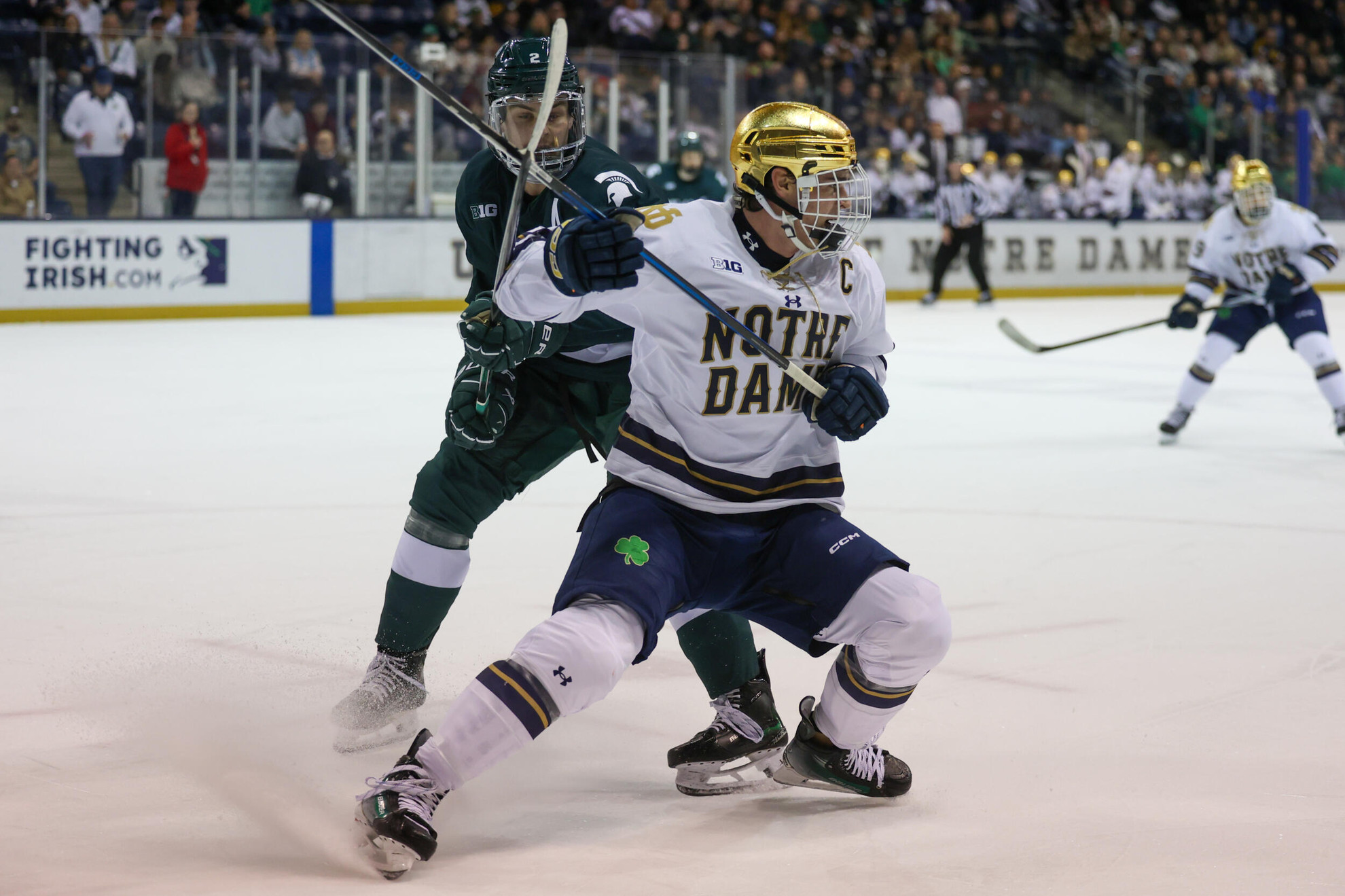 Irish Bested By #1/1 Michigan State Friday Night Irish Bested By #1/1 Michigan State Friday Night