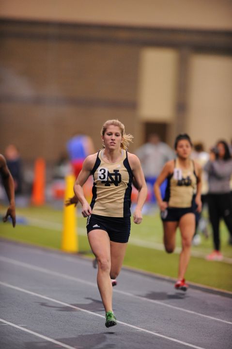 Junior Michelle Brown was crowned a champion in the 400m and the 4x400 relay last weekend at the BIG EAST Championship.
