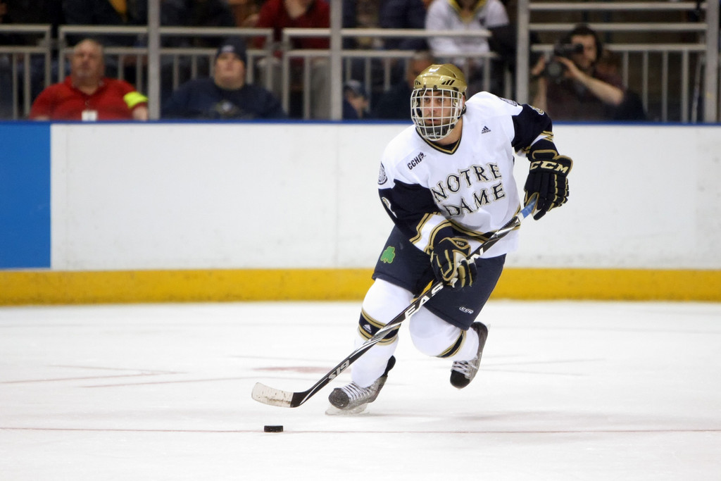 Irish Top New Hampshire 2-1 in NCAA Quarterfinals (AP)