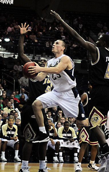 Irish Continue Road Trip At USF On Tuesday Senior guard Ben Hansbrough has scored in double figures in each of the past nine contests.