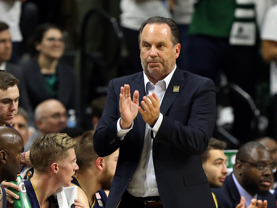 ND Men's Basketball at Michigan State (USATSI)