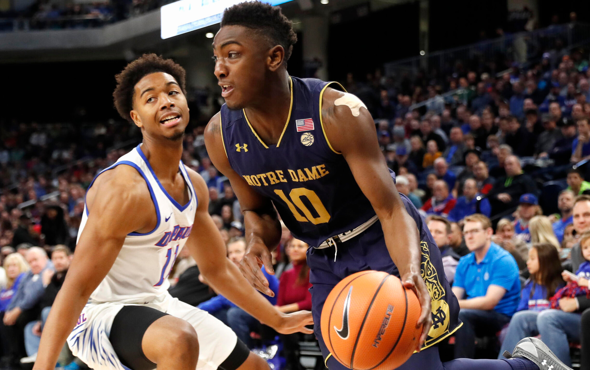 Second-Half Shooting Pushes Irish Past DePaul In Season Opener Second-Half Shooting Pushes Irish Past DePaul In Season Opener