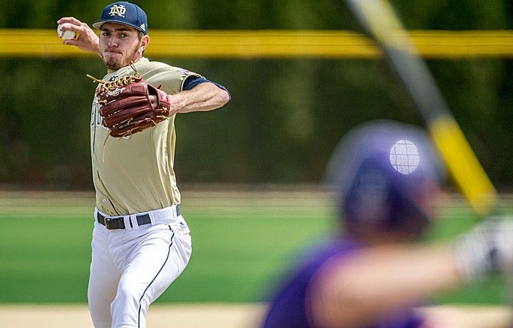 Junior pitcher Scott Kerrigan didn't allow a hit after the first inning Sunday as the Irish blasted No. 22 Clemson, 11-3, to win the three-game ACC series.