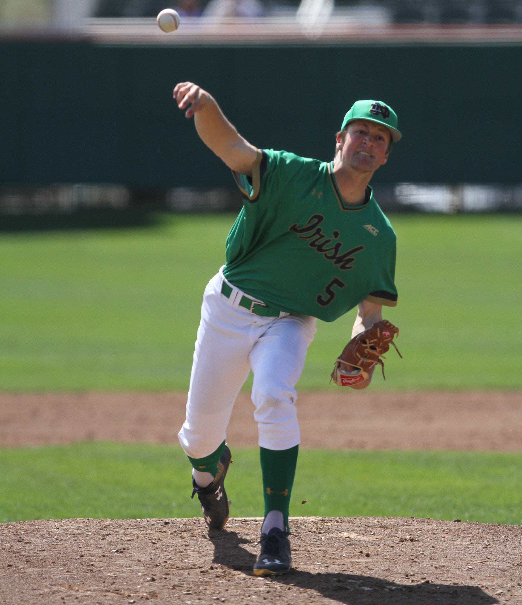 No. 8 Cardinals Complete Sweep Of No. 22 Irish With 3-0 Sunday Win Junior Nick McCarty earned his fifth quality start in six outings in 2015 by allowing three runs in 7.0 innings of work Sunday in a 3-0 loss to Louisville.