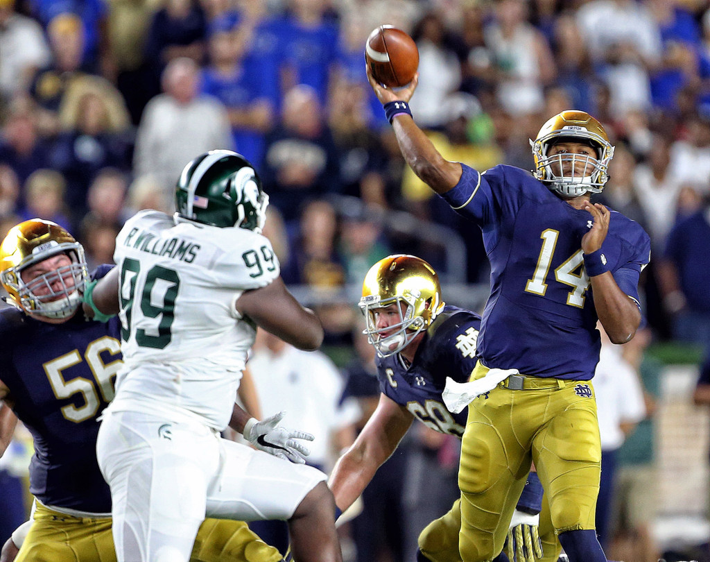 Notre Dame vs. Michigan State: USATSI Gallery