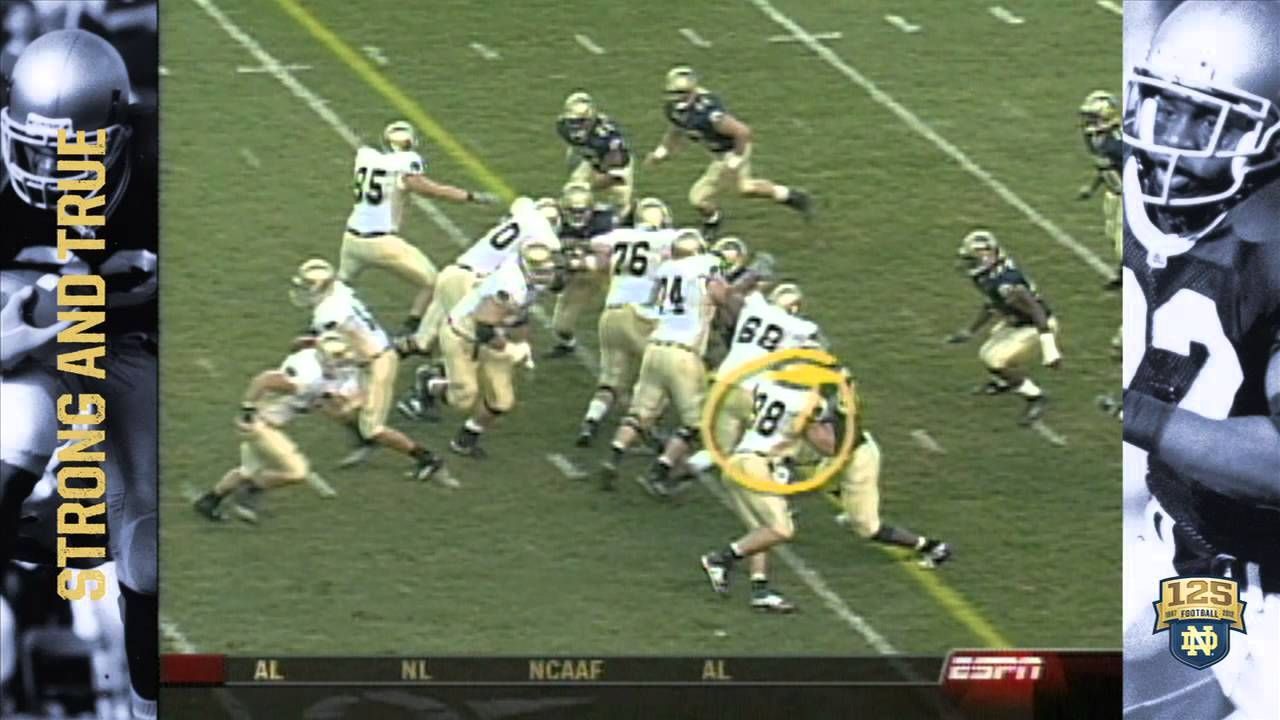 2003 at Pittsburgh - 125 Years of Notre Dame Football - Moment #069