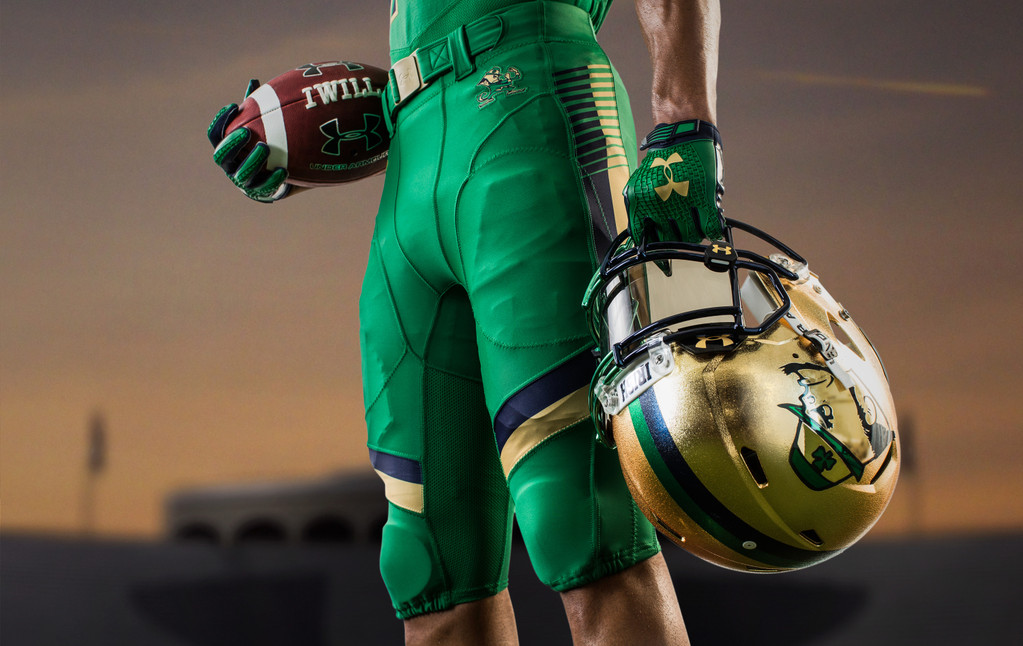 2015 Under Armour Shamrock Series Uniforms