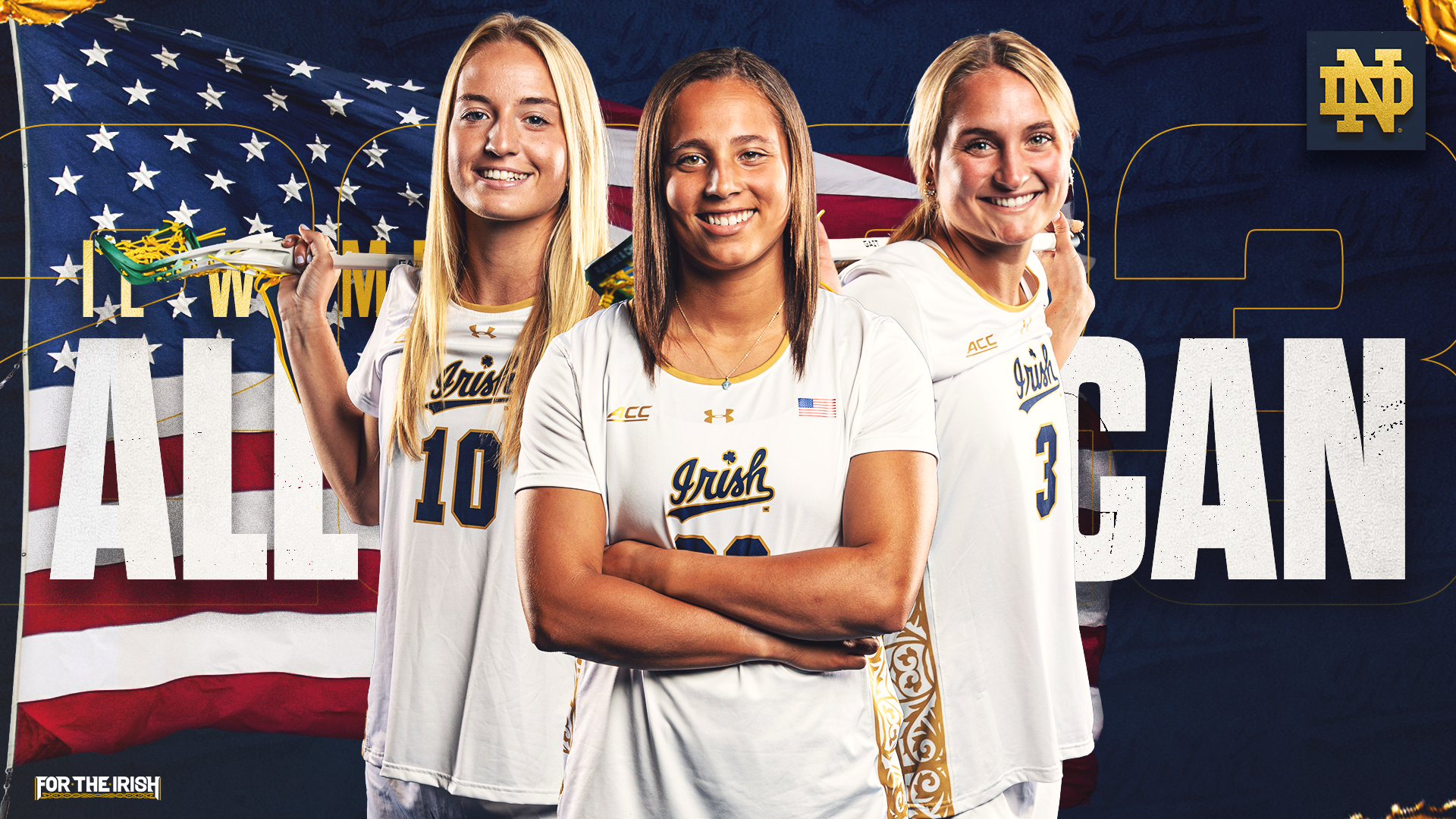 Irish Trio Named IL Women All-Americans Irish Trio Named IL Women All-Americans