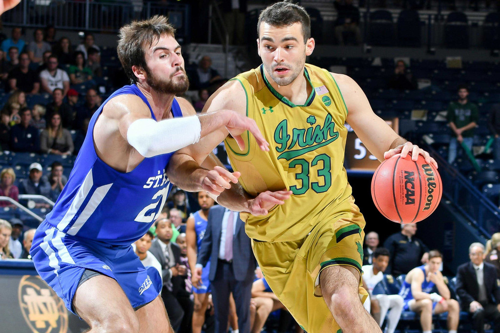 Notre Dame MBB vs. St. Francis Brooklyn (USATSI)