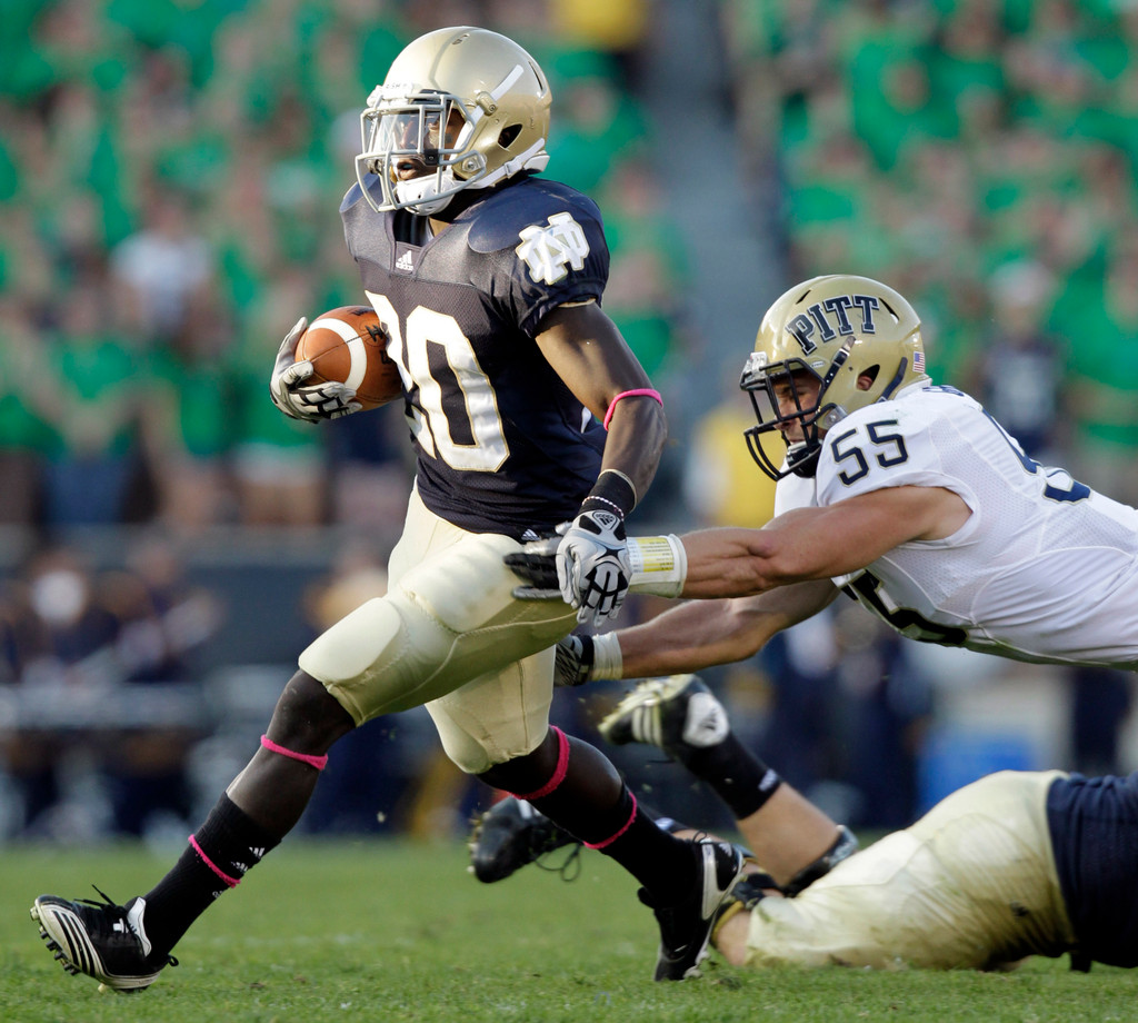 Crist, Ruffer Pace Irish Past Pittsburgh, 23-17 (AP)