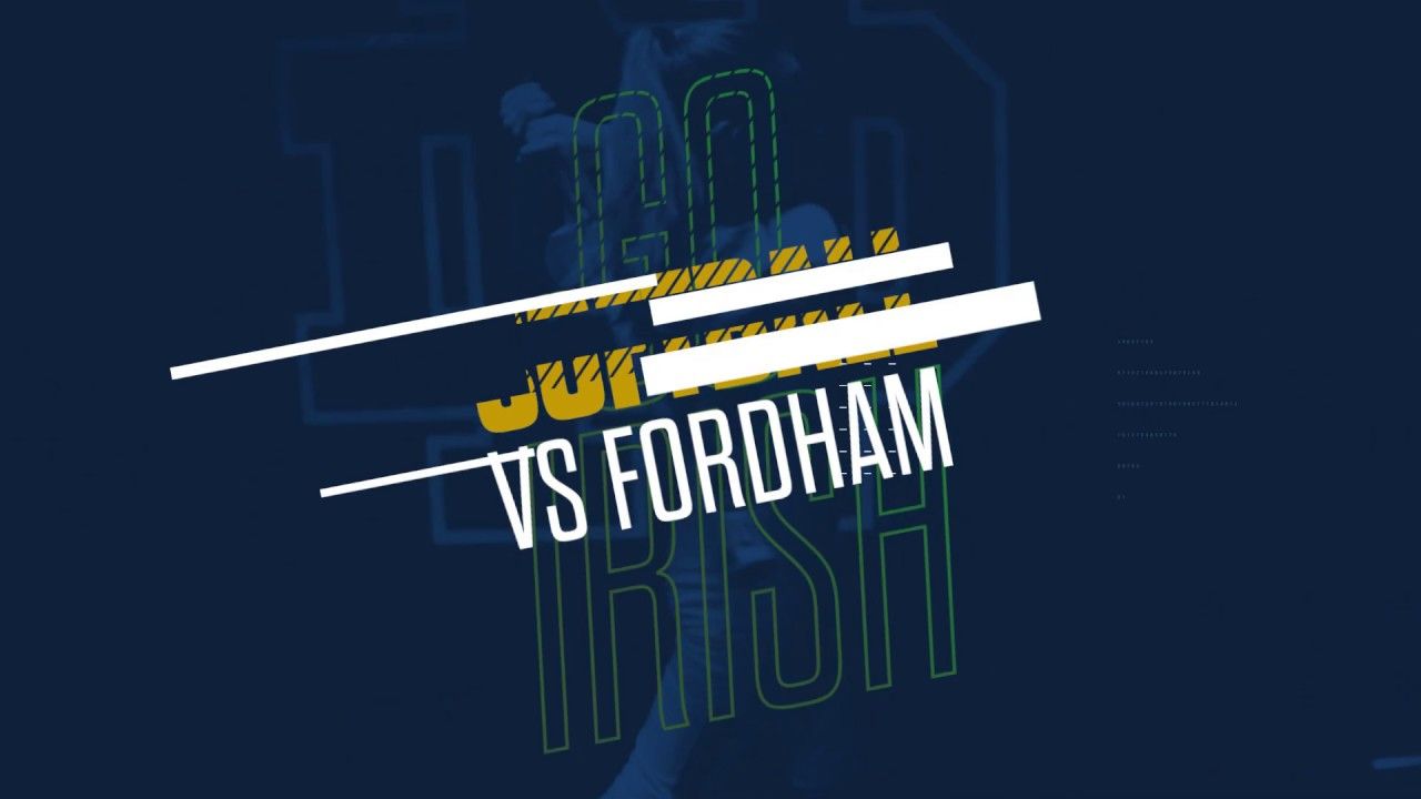 @NDsoftball | Highlights vs. Fordham (2019)