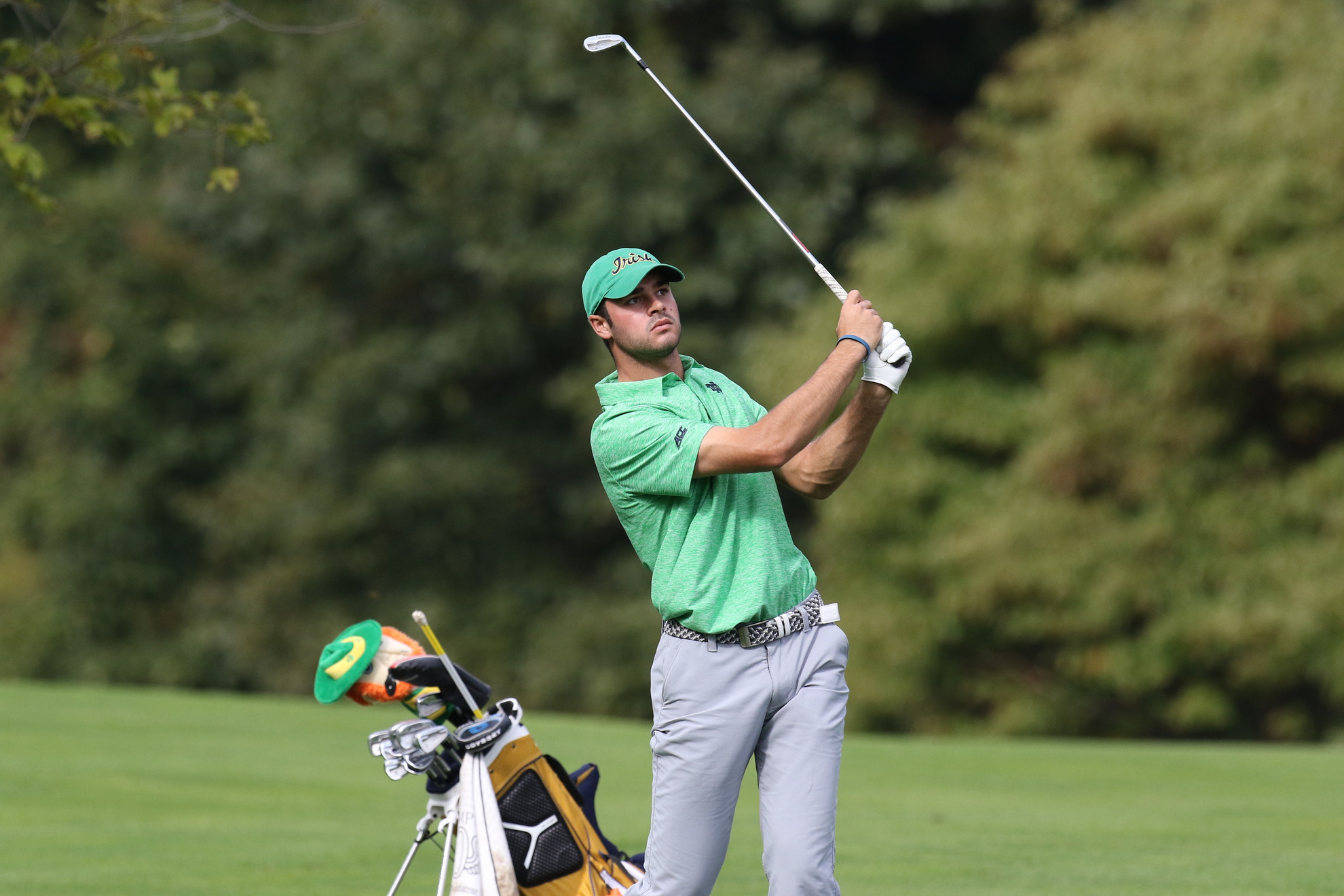 Irish Conclude Fall Season in Florida Miguel Delgado was a double winner for the Irish on Monday.