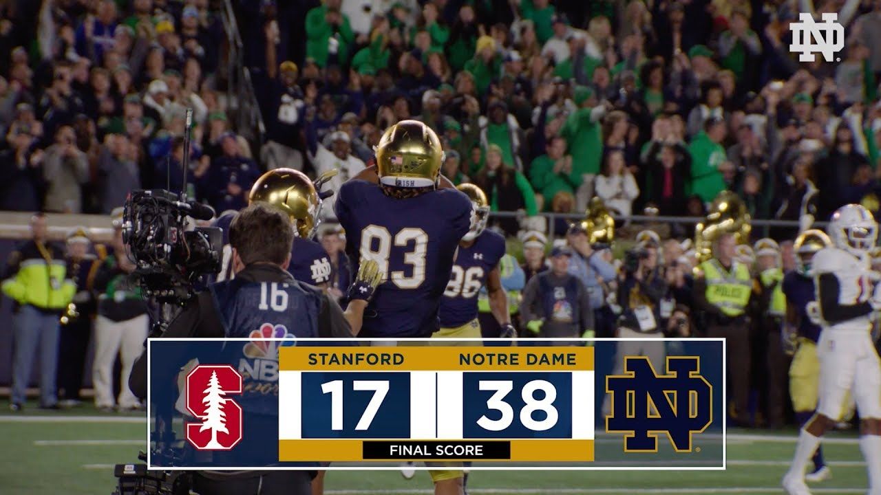Top Plays | @NDFootball vs. Stanford (2018)