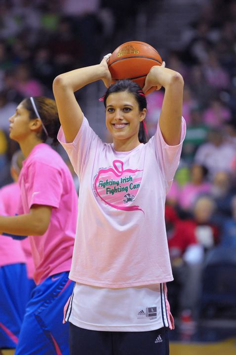 Notre Dame will hold its annual Pink Zone game Feb. 12 when it plays host to Rutgers at 2 p.m. (ET) at Purcell Pavilion.