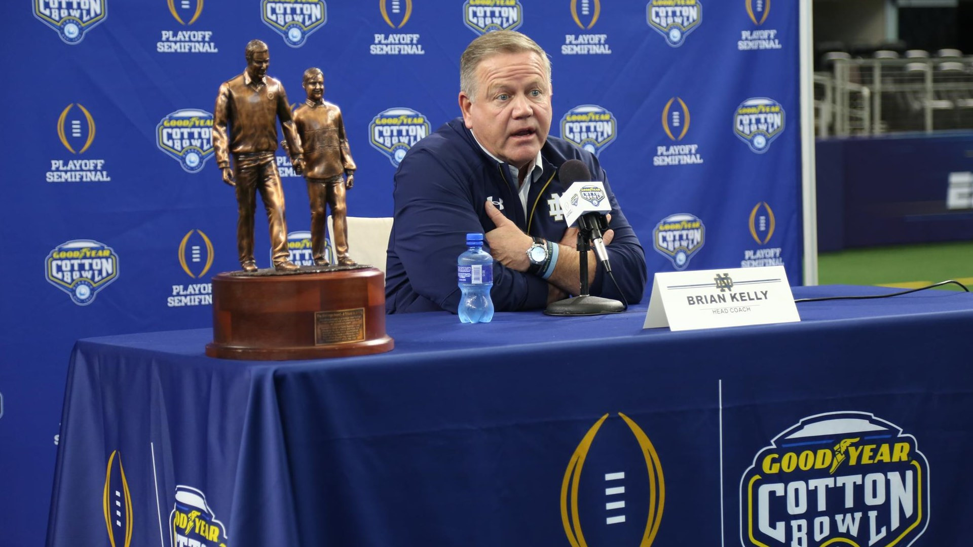Irish Redo Takes on New Meaning CFP Media Day BK